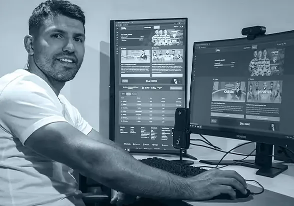 Sergio «Kun» Agüero, embajador de Agüero Casino